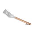 BBQ Grill Spatula with stainless steel head and rubber wood handle