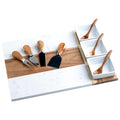 Marble Charcuterie Board - 11 Piece Set